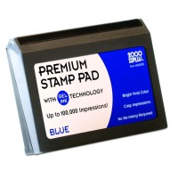 Consolidated Stamp 030255 Microgel Stamp Pad for 2000 PLUS, 2 3/4 x 4 1/4, Blue