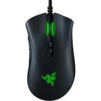 Razer DeathAdder V2 Gaming Mouse: 20K DPI Optical Sensor - Fastest Gaming Mouse Switch - Chroma RGB Lighting - 8 Programmable Buttons - Rubberized Side Grips - Classic Black