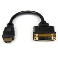 StarTech.com 8in HDMI to DVI-D Video Cable Adapter