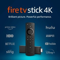 Fire TV Stick 4K with Alexa Voice Remote, streaming Media Player