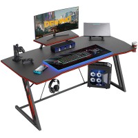 DESINO Gaming Desk - 40 Inch Black 