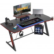 DESINO Gaming Desk - 47 Inch Black 