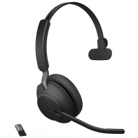 Jabra Evolve2 65 USB-A Mono Wireless Headset - Black