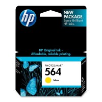 HP 564 Yellow Original Ink Cartridge(CB320WL) 