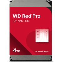 Western Digital 4TB WD Red Pro - 7200 RPM SATA III 3.5" Internal NAS HDD (WD4005FFBX)