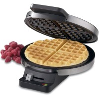 Cuisinart Round Classic Waffle Maker, Silver