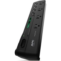 APC Power Strip with USB Charging Ports, Surge Protector - 8 Outlets