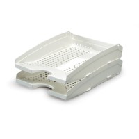 DURABLE TREND Letter Tray (White) for (A4) to C4 Formats