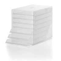 Durable Idealbox Storage Box With 7 Letter Trays C4 - Transparent