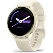 Garmin Vivoactive 6 GPS Smartwatch (AMOLED Display) - 42mm Lunar Gold