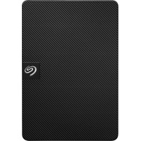 Seagate - Expansion 2TB External USB 3.0 Portable Hard Drive with Rescue Data Recovery Services - Black