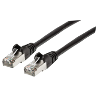 Intellinet Cat6a S/FTP Patch Cable - 3 ft. - Black