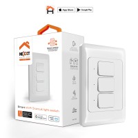 NEXXT - Smart Wi-Fi 3 Circuit Light Switch 