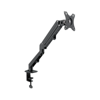 Klip Xtreme Single Arm Monitor Mount w/ Clamp - 17"-27" 