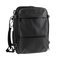 Klip Xtreme Nomad KNB‑950 Travel Laptop Backpack 17‑Inch 2‑in‑1 USB Charging Port Black