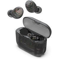 JLab GO Air Pop True Wireless Earbuds - Clear