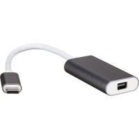 Premium USB Type-C Male to Mini DisplayPort 1.4 Female Adapter 