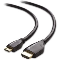 Cable Matters High Speed HDMI to Mini HDMI Cable - 3 Feet (Mini HDMI to HDMI)