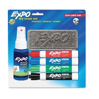 Sanford 80653 Dry-Erase Marker Starter Set, Chisel Lead/Tip