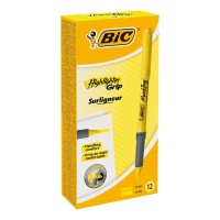 Bic Brite Liner Grip Highlighters (1x ONLY)