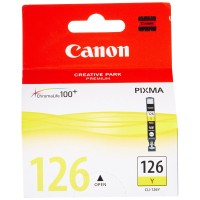 Canon CLI-126Y, Yellow Inkjet Cartridge