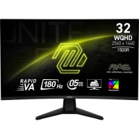 MSI MAG 32CQ6F 31.5" 1440p Curved Gaming Monitor - 180Hz, 0.5ms, HDR