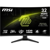 MSI MAG 321CQF E18 32" Curved Gaming Monitor - QHD 1440p (2560x1440) HDR, 180Hz, 0.5ms