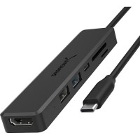 Sabrent 2-Port USB 3.1 Gen 1 Hub with HDMI, Power Delivery & Card Readers