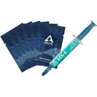Artic MX-6 (4g) Premium Performance Thermal Paste (CPU, GPU - PC, Playstation, Xbox) - Includes 6 MX Cleaner