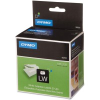 DYMO 30253 LabelWriter 2-UP Address Labels, 1 1/8 x 3 1/2, White, 700 Labels/Roll