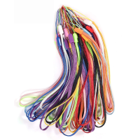 CaseBuy 7-Inch Bulk Colorful Hand Wrist Strap Lanyard for Cell Phone USB Flash Drive Mp3 Mp4 Mini Camera - 50pcs(10 Colors) 