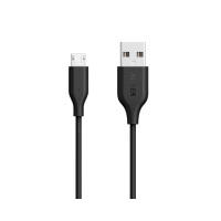 Anker Powerline Micro USB (0.9m) - Durable Charging Cable, with 5000+ Bend Lifespan for Samsung, Nexus, LG, Motorola, Android Smartphones and More (A8132H12) - Black 
