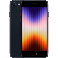 Apple - iPhone SE (3rd Generation) 64GB - Midnight