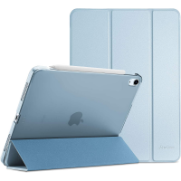 ProCase iPad Air 4 Case 10.9 Inch 2020 iPad Air 4th Generation Case A2316 A2324 A2325 A2072, Slim Stand Hard Back Shell Protective Smart Cover Cases for iPad Air 10.9in 4th Gen 2020 -SkyBlue
