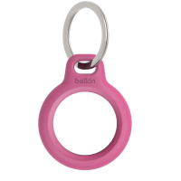 Belkin Secure Holder with Key Ring for Apple AirTag (Pink)