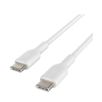 Belkin CAB003bt1MWH USB-C to USB-C Cable (USB-C Fast Charge Cable for Note10, S10, Pixel 4, iPad Pro and More) USB Type-C Fast Charging Cable, White