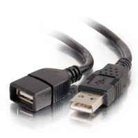 C2G USB EXTENSION 1M BLACK