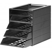 DURABLE IDEALBOX BASIC 5 DRAWERS - Charcoal