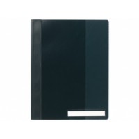 Durable extra wide black PVC Folder