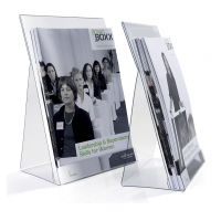 Durable Literature Display A5 Acrylic Transparent 2pack