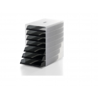 Durable IDEALBOX Storage Box with 7 Trays Grey