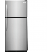 Frigidaire 20.5 Cu. Ft. Stainless Steel Top Freezer Refrigerator-FRTD2021AS