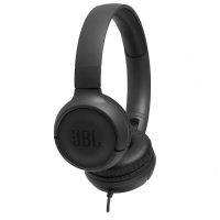 JBL - TUNE 500 Wired On-Ear Headphones - Black