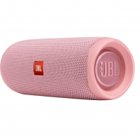 JBL - Flip 5 Portable Bluetooth Speaker - Dusty Pink