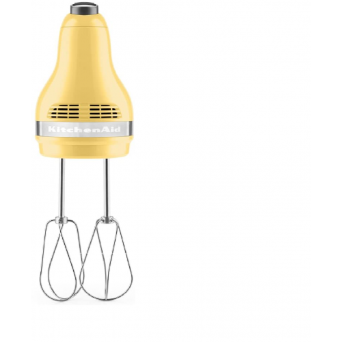 KitchenAid 78-in Cord 5-Speed Majestic Yellow Hand Mixer at