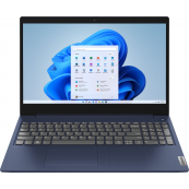 Lenovo - Ideapad 3 15 15.6" Touch-Screen Laptop - Intel Core i3 - 8GB Memory - 256GB SSD - Abyss Blue