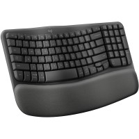 Logitech Wave Keys Bluetooth Keyboard - Black
