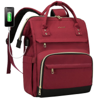 Laptop Backpack for Women Work School Backpack Purse Bookbag with USB Port