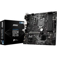 MSI ProSeries Intel B365 LGA 1151 Support 9th/8th Gen Intel Processors Gigabit LAN DDR4 USB/DVI-D/VGA/HDMI Micro ATX Motherboard (B365M PRO-VDH) 