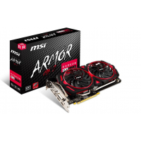 MSI Gaming Radeon RX 570 256-bit 8GB GDRR5 DirectX 12 VR Ready CFX Graphcis Card (RX 570 ARMOR MK2 8G OC) 